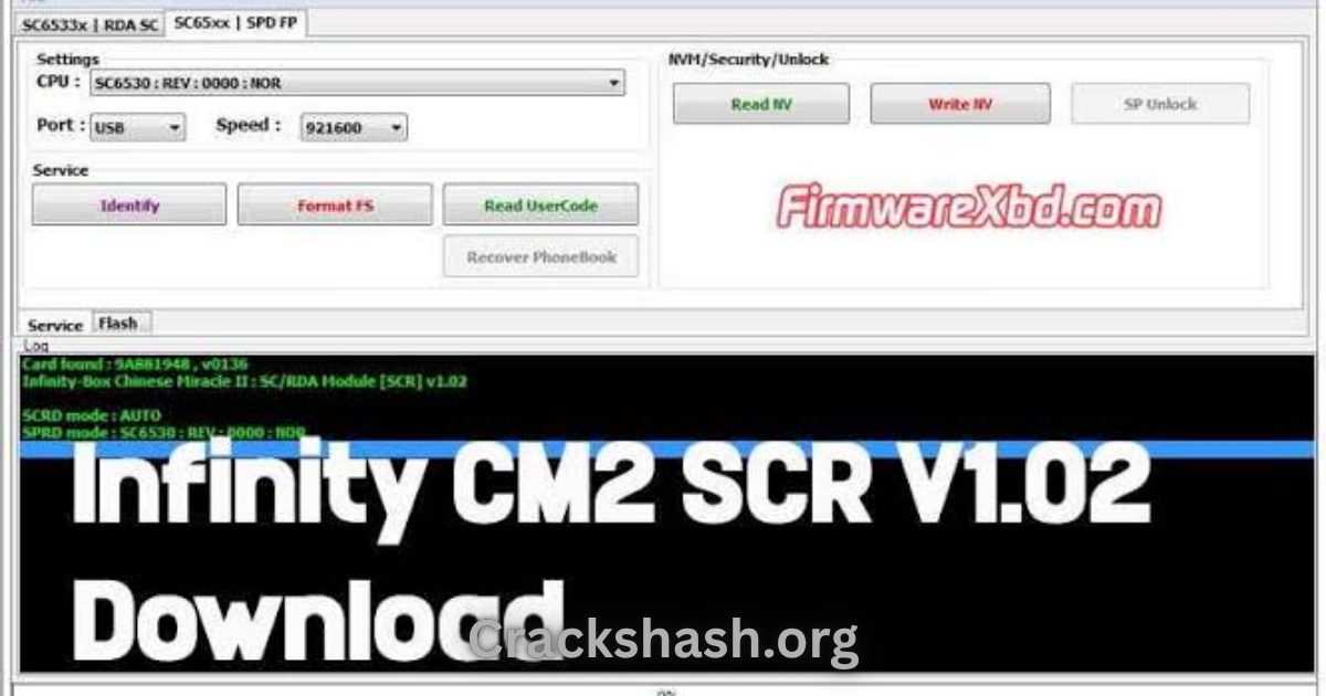 CM2 SCR Setup File