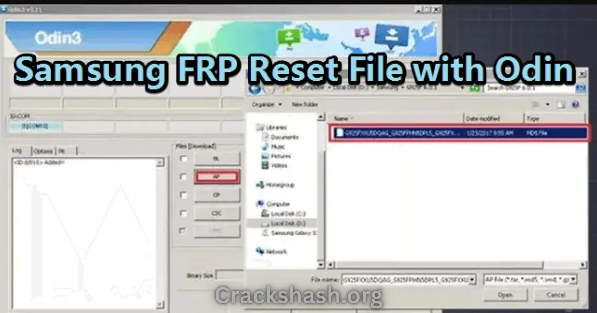 Samsung FRP Reset File