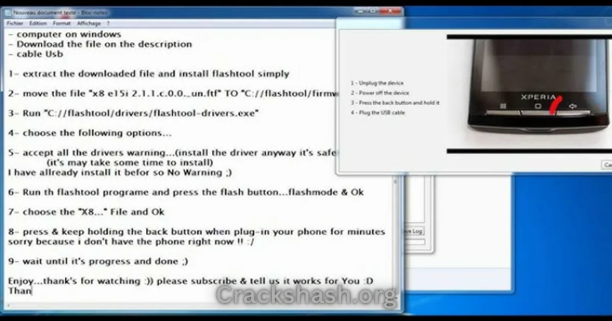 Sony Xperia E15i Screen Lock Reset File