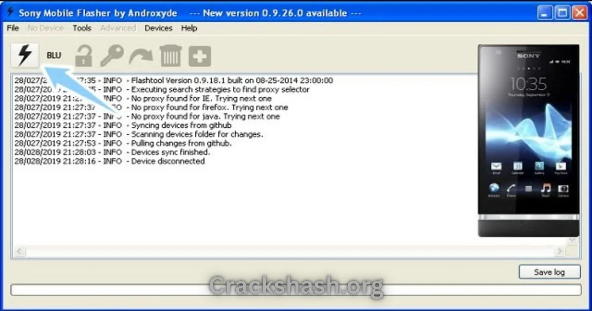 Sony Xperia LT22i Screen Lock Reset File