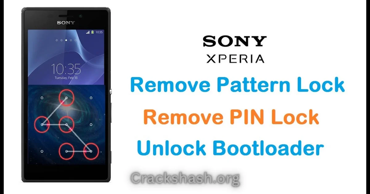 Sony Xperia U20a Screen Lock Reset File
