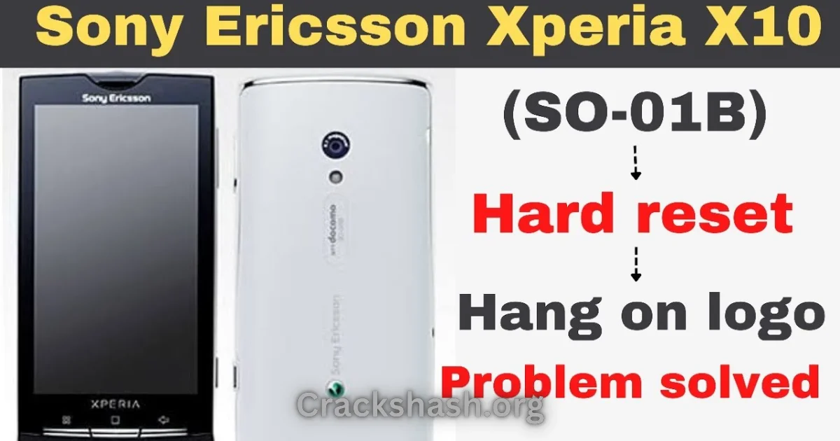 Sony Xperia X10a Screen Lock Reset File
