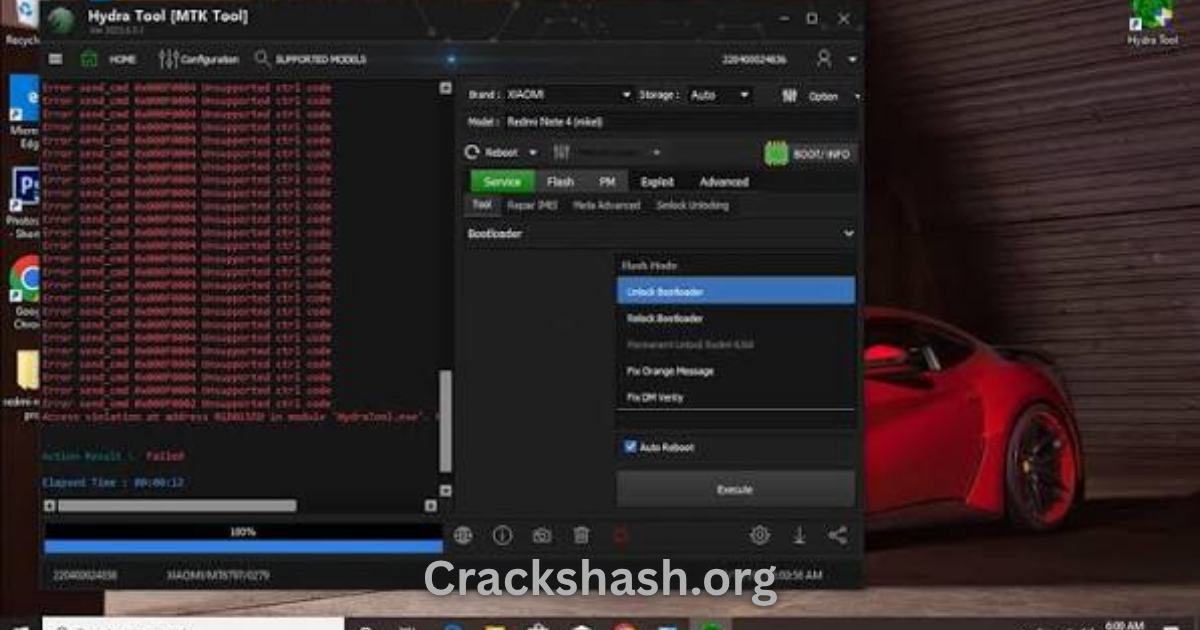 Xiaomi MI8 (dipper) Bootloader Unlock File