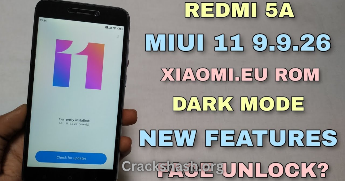 Xiaomi Redmi Note 5A Lite EU ROM